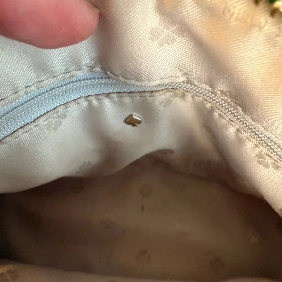 Authenticated Kate Spade New York Bright Green Dome Crossbody Bag - Picture 9 of 10